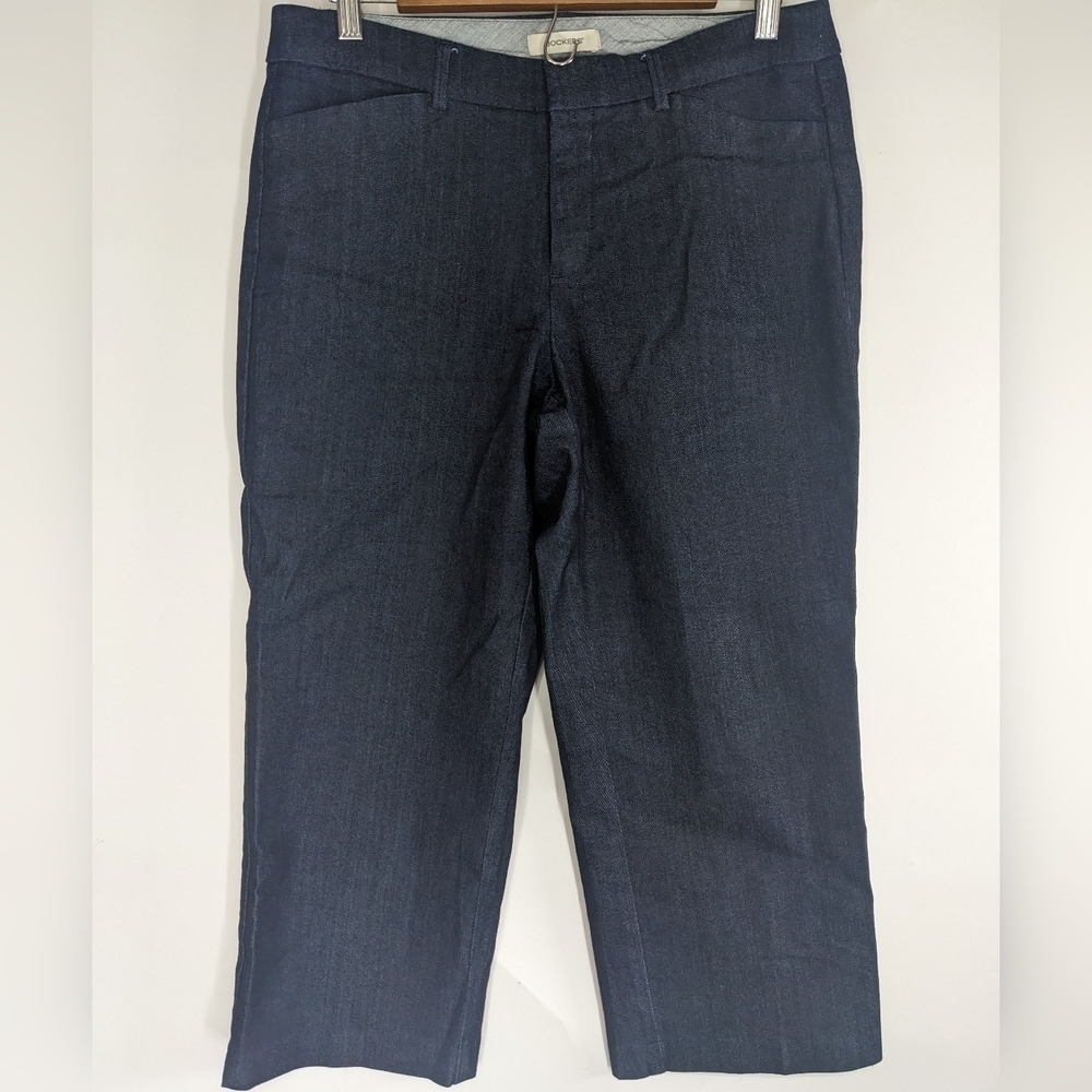 DOCKERS Flat Front Denim Pants